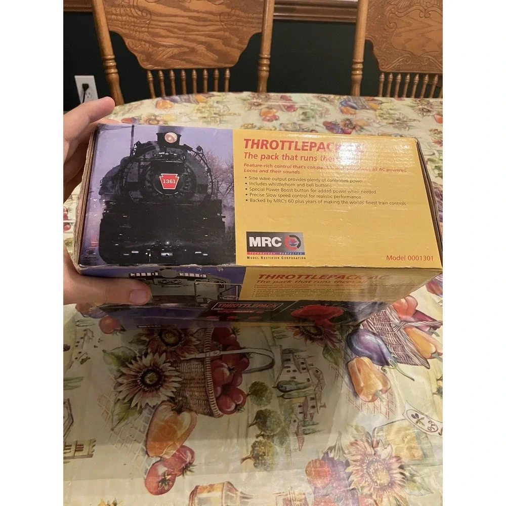 MRC Throttlepack AC 1301 Train Hobby Transformer with Manual and Original Box